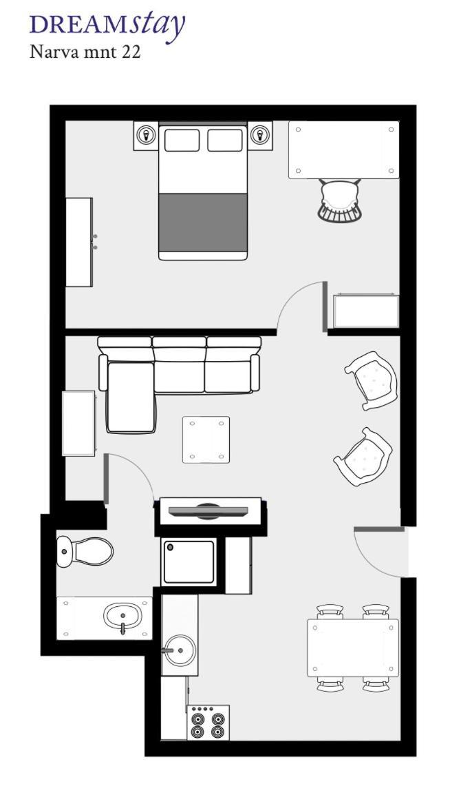 Dream Stay - Scandic Design Apartment Reval Esterno foto